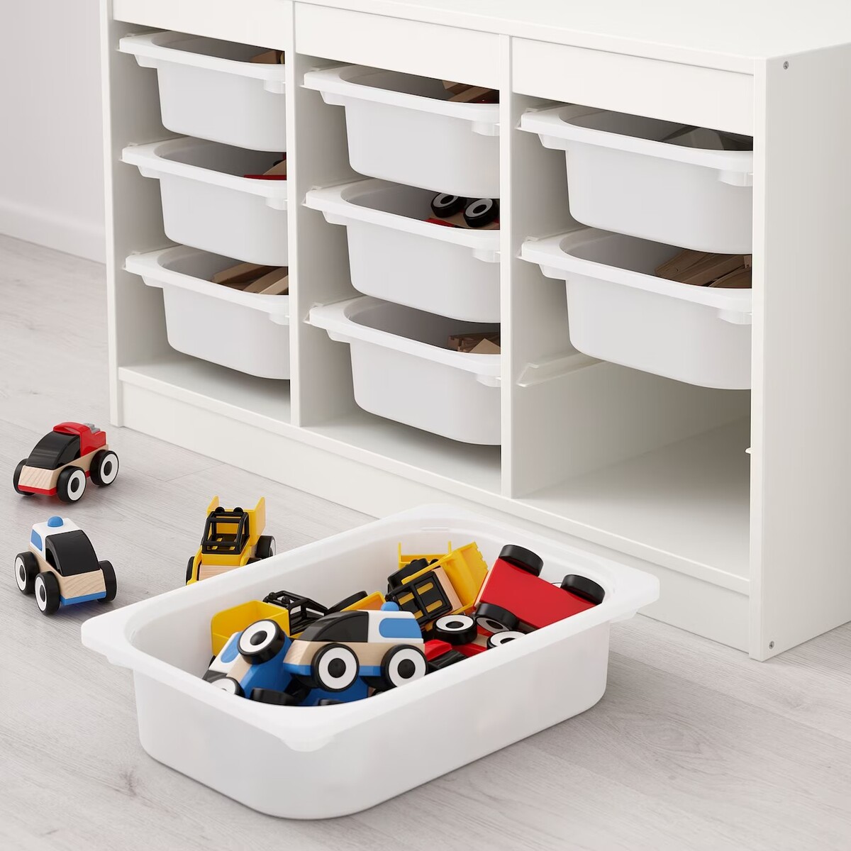TROFAST Storage combination with boxes from IKEA
