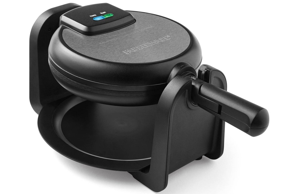 Walmart Farberware Single-Flip Waffle Maker