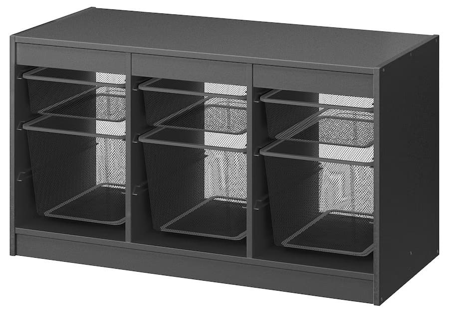 TROFAST Storage combination with boxes by Ikea